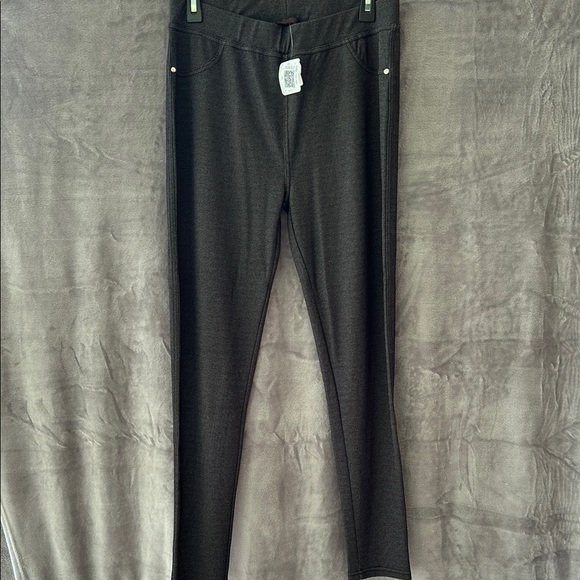 shiela rose Pants - Black Patterned Women's Leggings